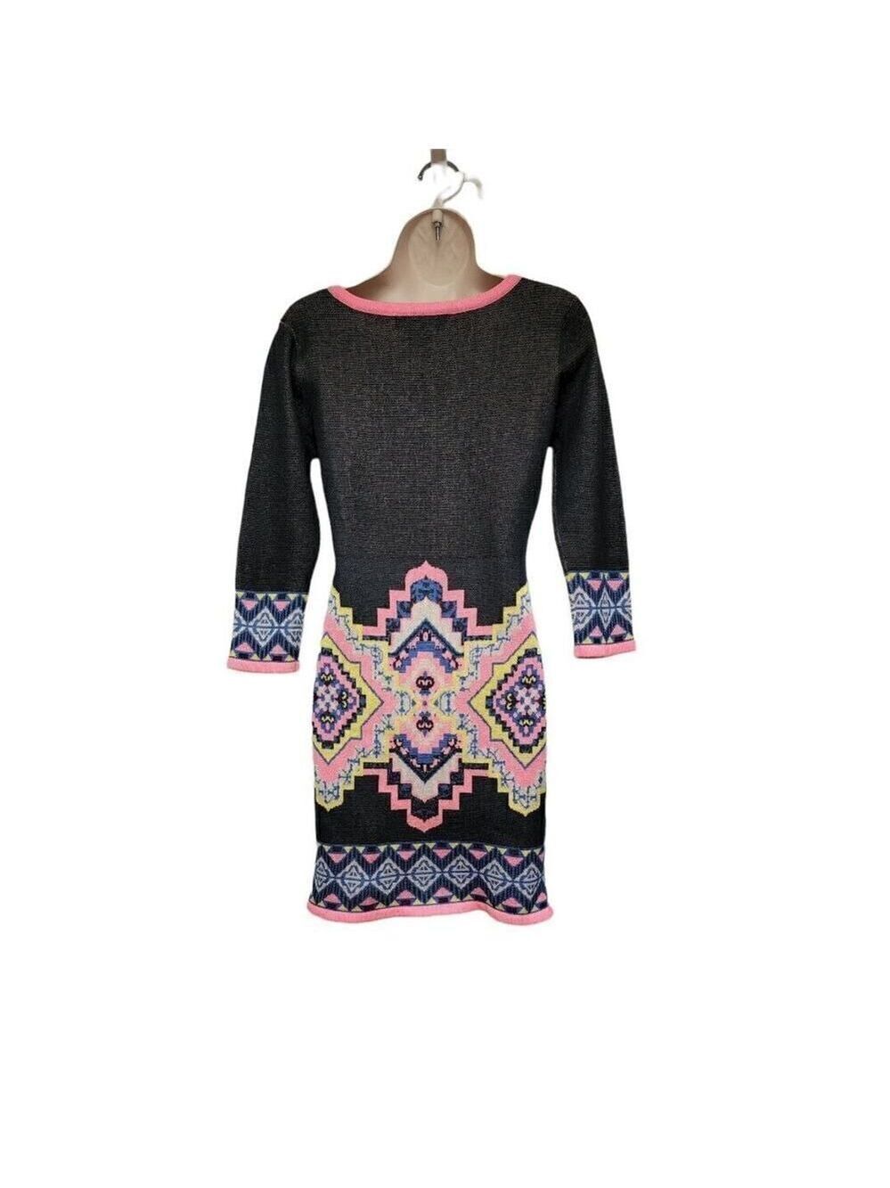 Flying Tomato Women Blue Casual Dress Medium - Picture 7 of 8
